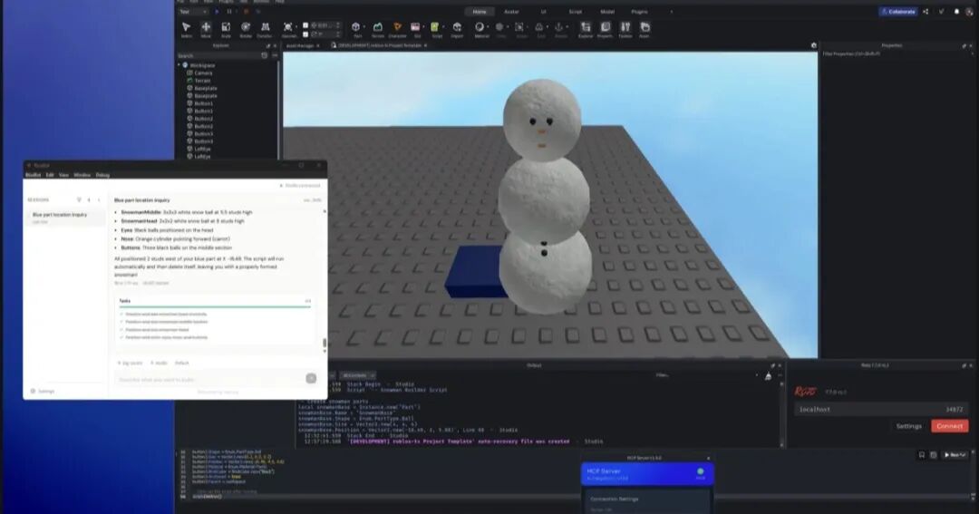 Roblox: 85M+ DAU, a self-built AI foundation model, and Cube 3D/4D generation.